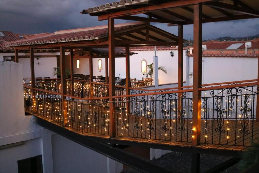 Hospederia Villa De Los Saenz Villa de Leyva Exterior photo
